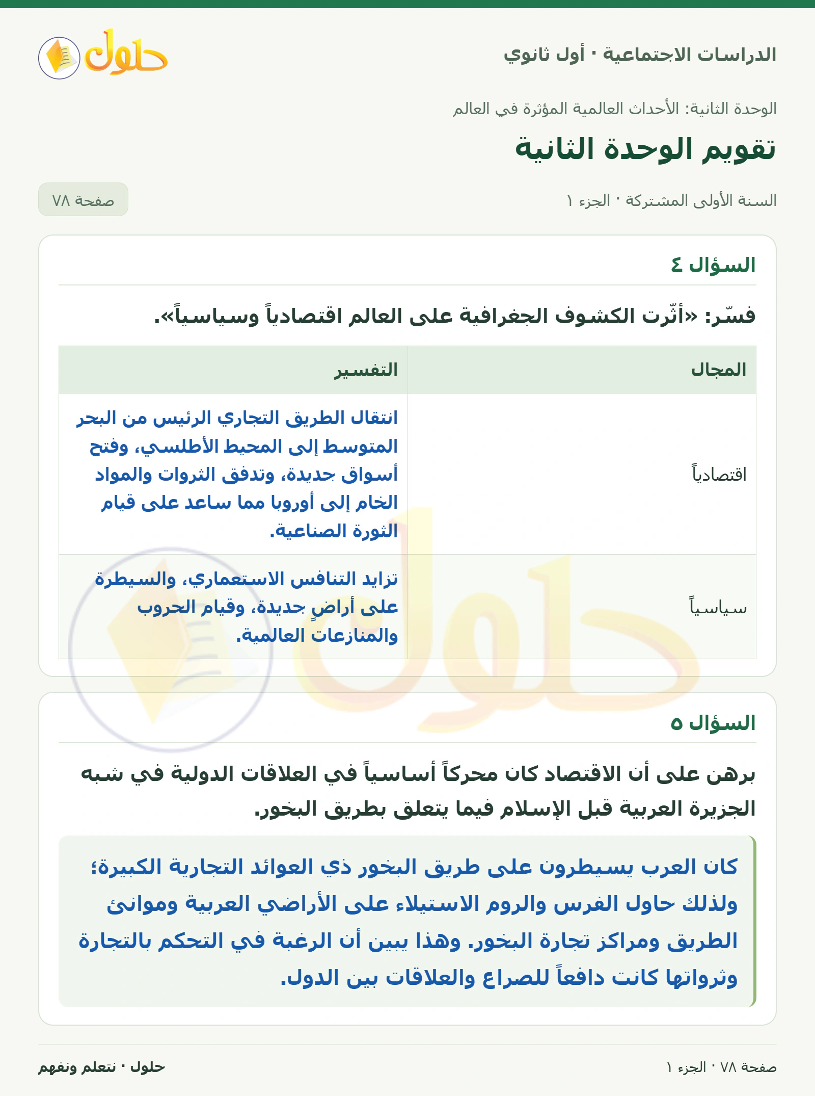 آثار الكشوف وطريق البخور صفحة 78