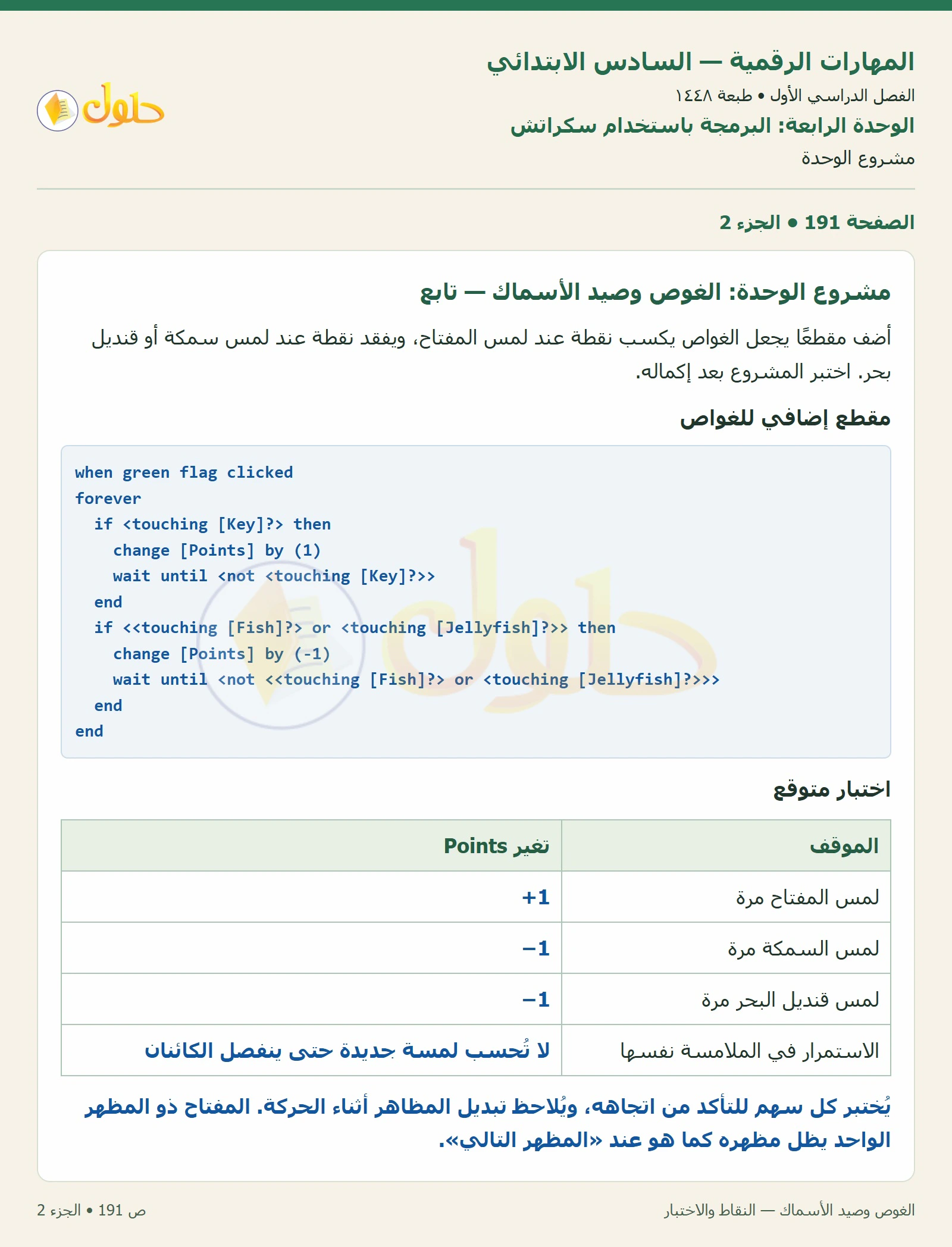 مشروع الوحدة صفحة ١٩١ — الجزء ٢