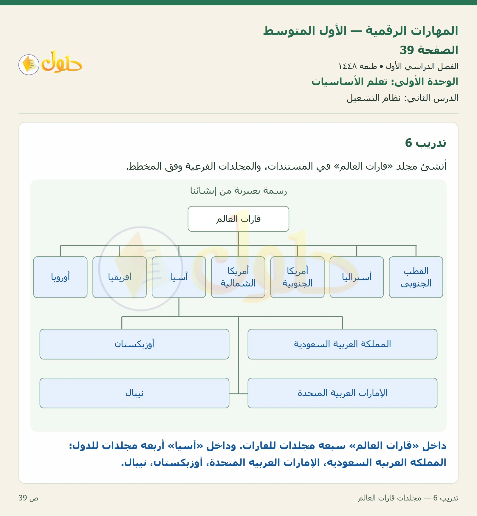 مجلدات قارات العالم صفحة ٣٩