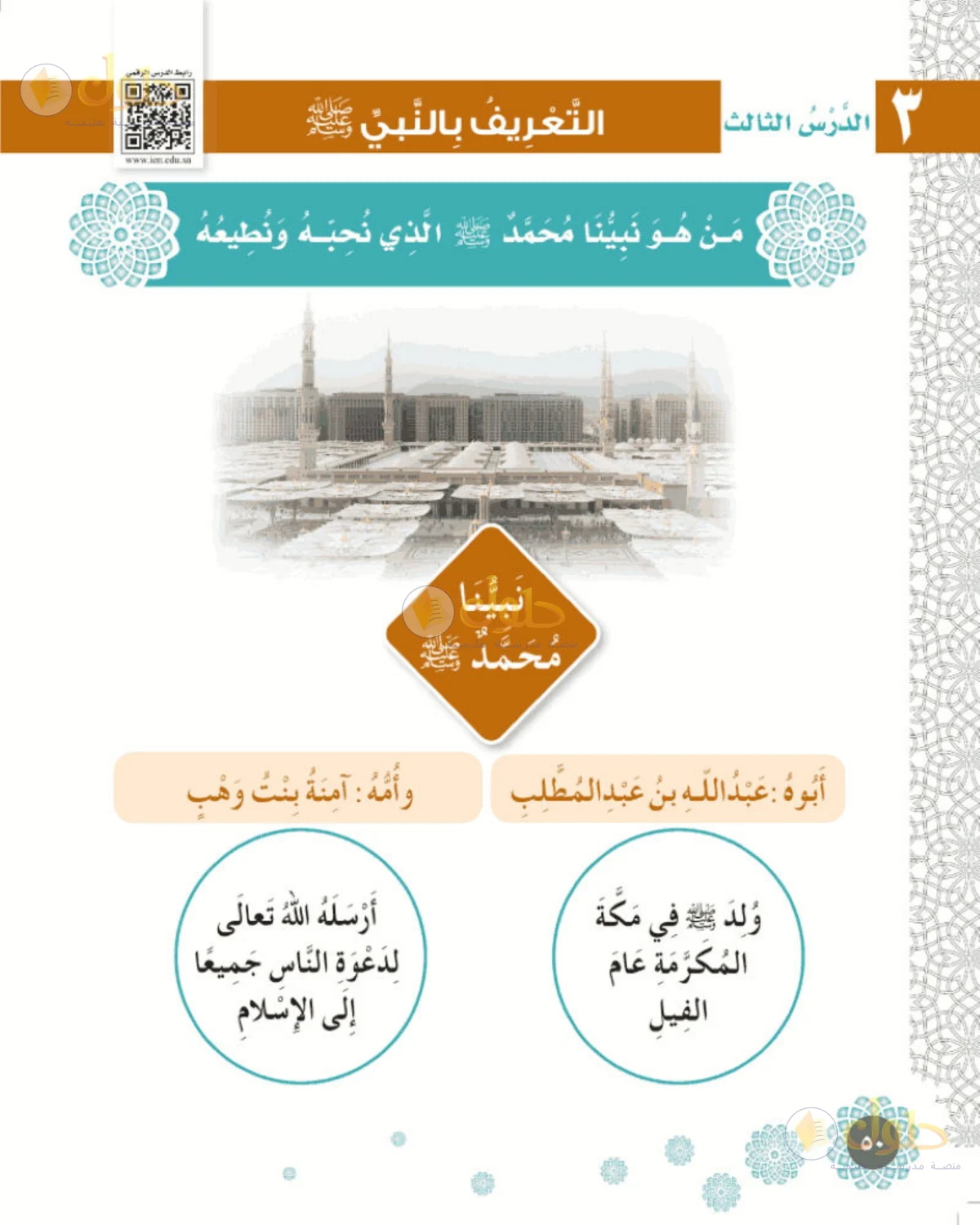 حل الفقه والسلوك للصف الأول الابتدائي صفحة 50