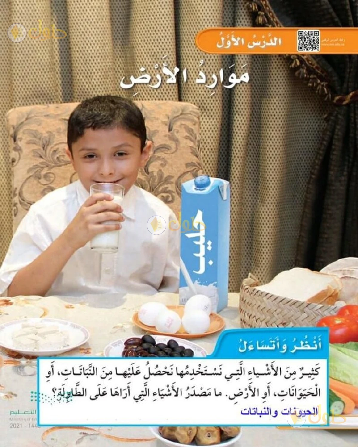 حل العلوم للصف الأول الابتدائي صفحة 88