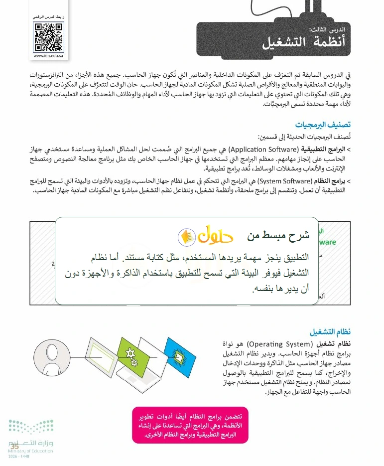 شرح وملخص التقنية الرقمية 1 للصف الأول الثانوي صفحة 35