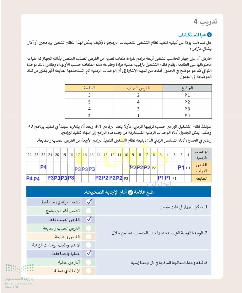 حل التقنية الرقمية 1 للصف الأول الثانوي صفحة 42