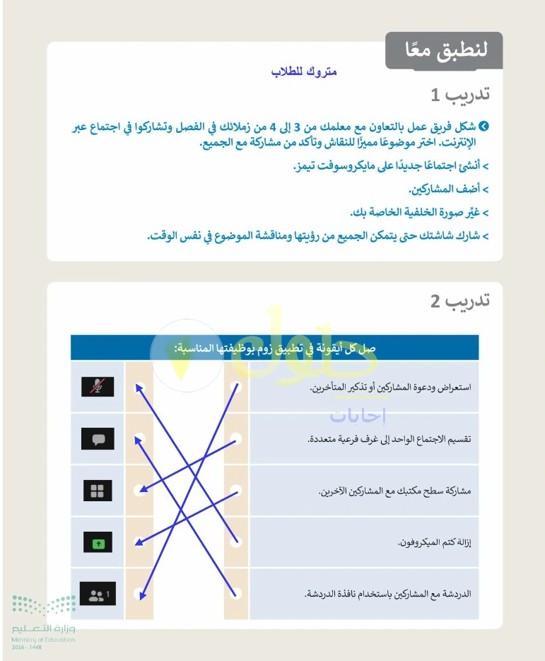 حل التقنية الرقمية 1 للصف الأول الثانوي صفحة 90