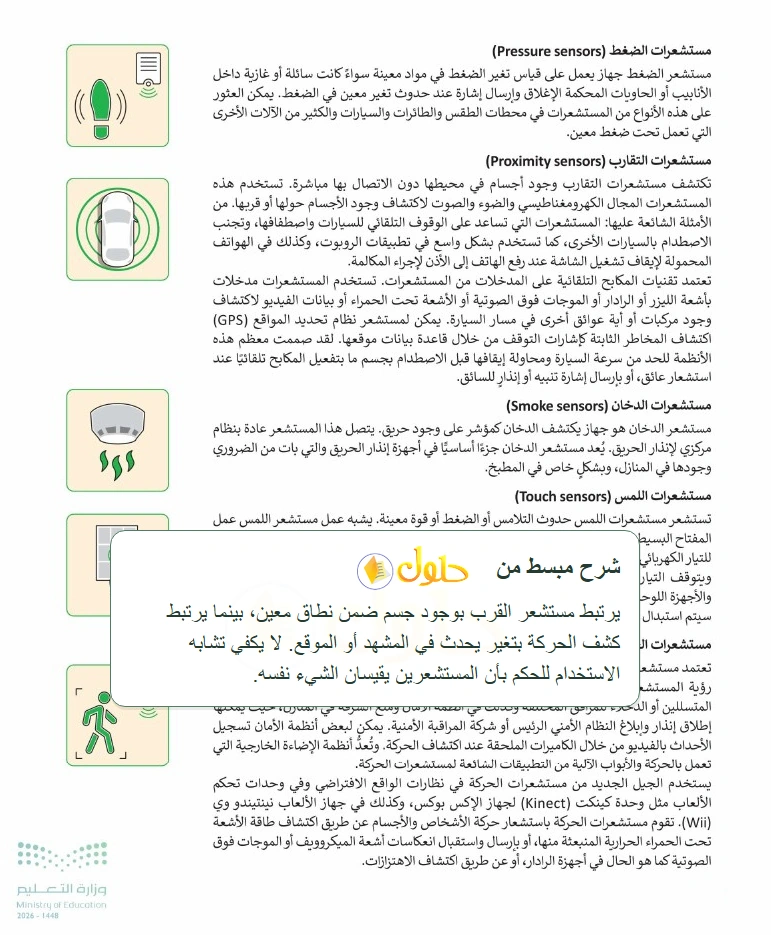 شرح وملخص التقنية الرقمية 1 للصف الأول الثانوي صفحة 124