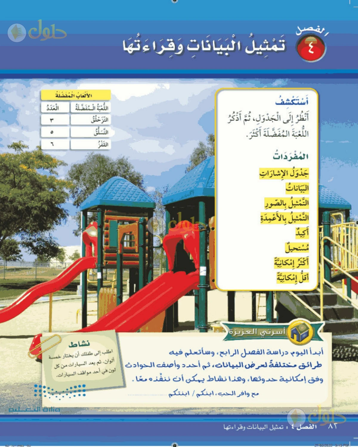 حل الرياضيات للصف الثاني الابتدائي صفحة 82 الجزء 1