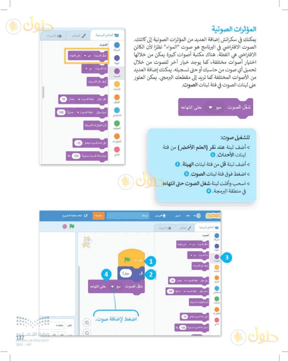حل المهارات الرقمية للصف الرابع الابتدائي صفحة 137