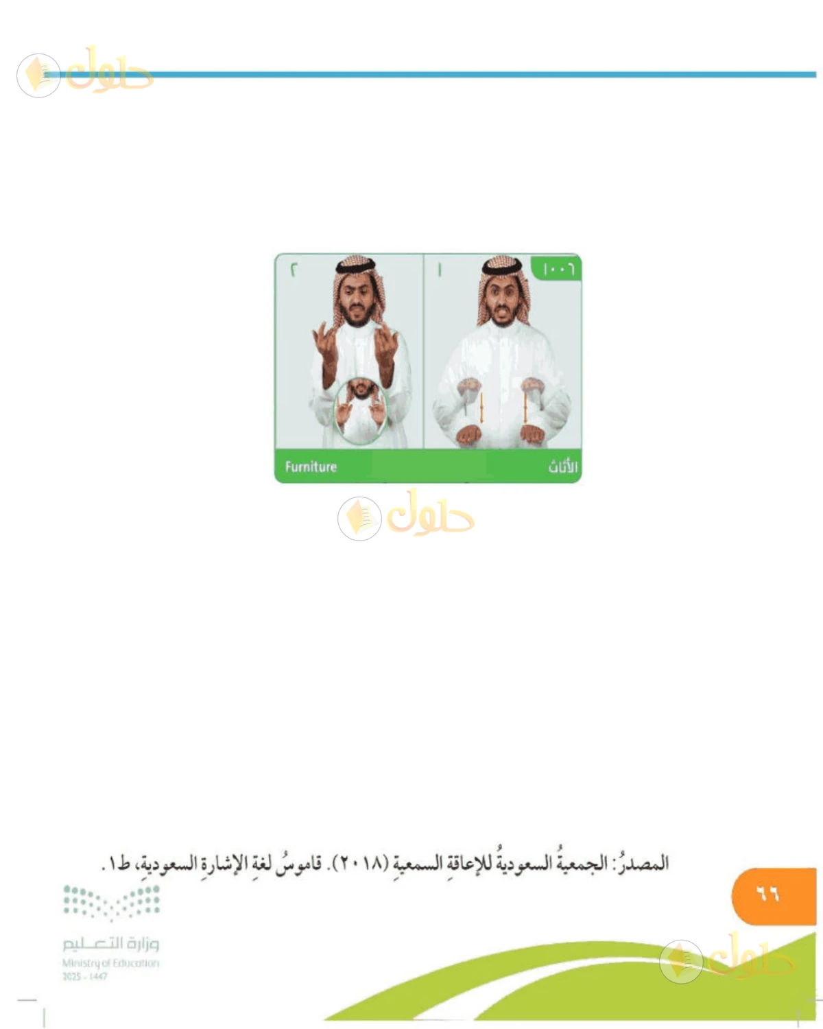 حل المهارات الحياتية والأسرية للصف الخامس الابتدائي صفحة 66