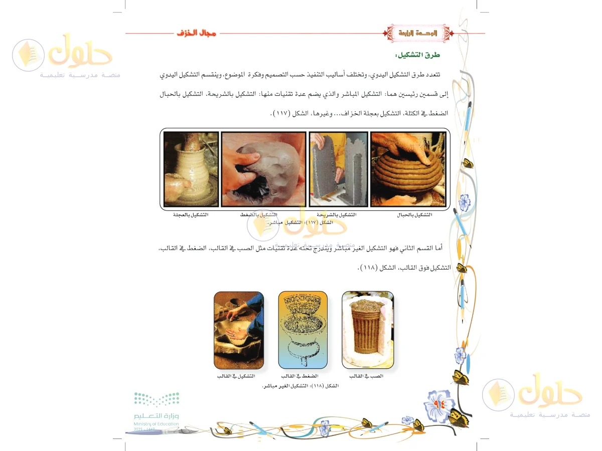 حل التربية الفنية للصف السادس الابتدائي صفحة 94