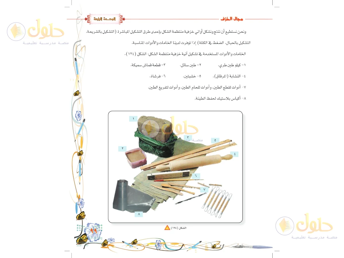 حل التربية الفنية للصف السادس الابتدائي صفحة 99