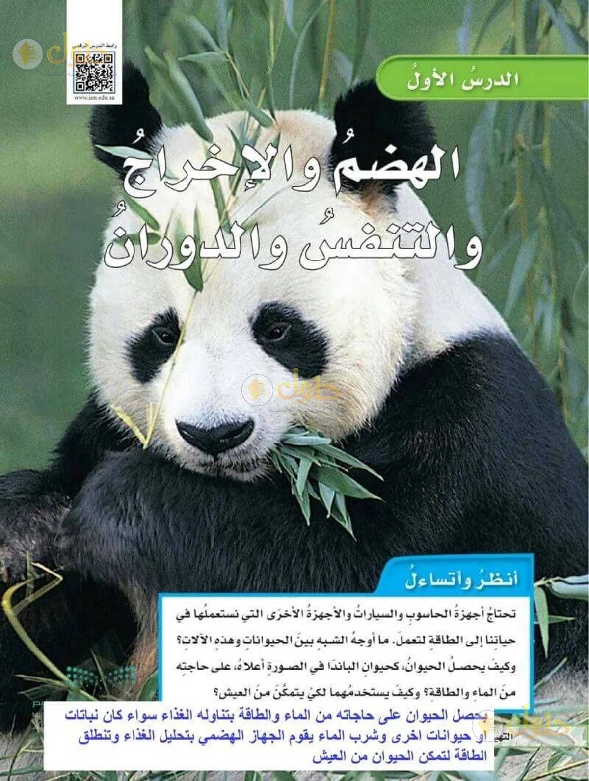 حل العلوم للصف السادس الابتدائي صفحة 108