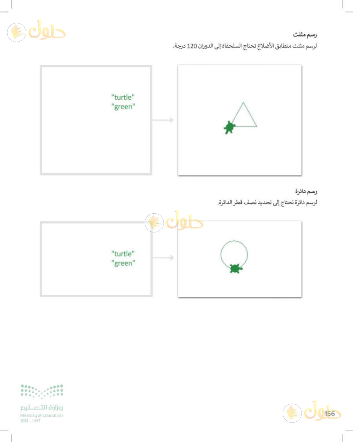 حل المهارات الرقمية للصف الأول المتوسط صفحة 156