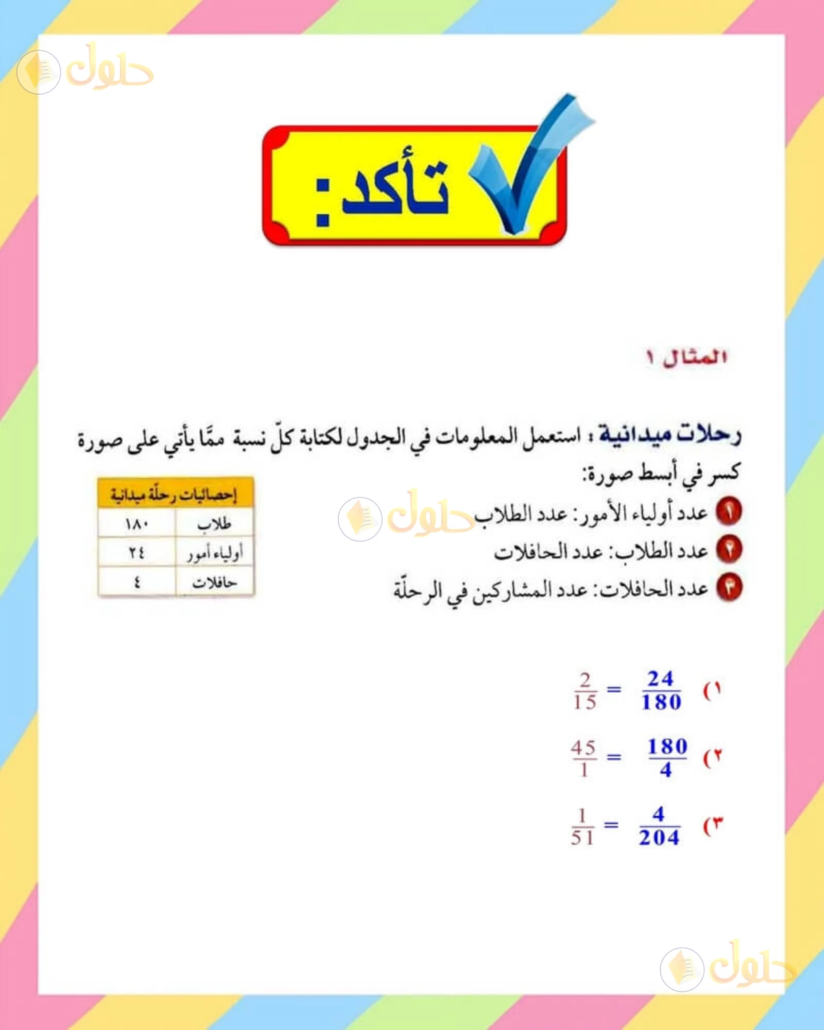 حل الرياضيات للصف الأول المتوسط صفحة 141 - الجزء 2