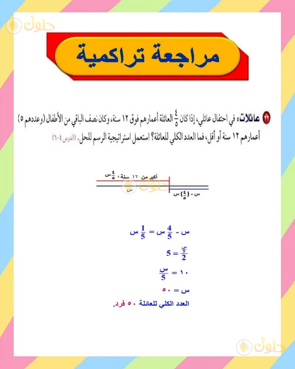 حل الرياضيات للصف الأول المتوسط صفحة 174 - الجزء 2
