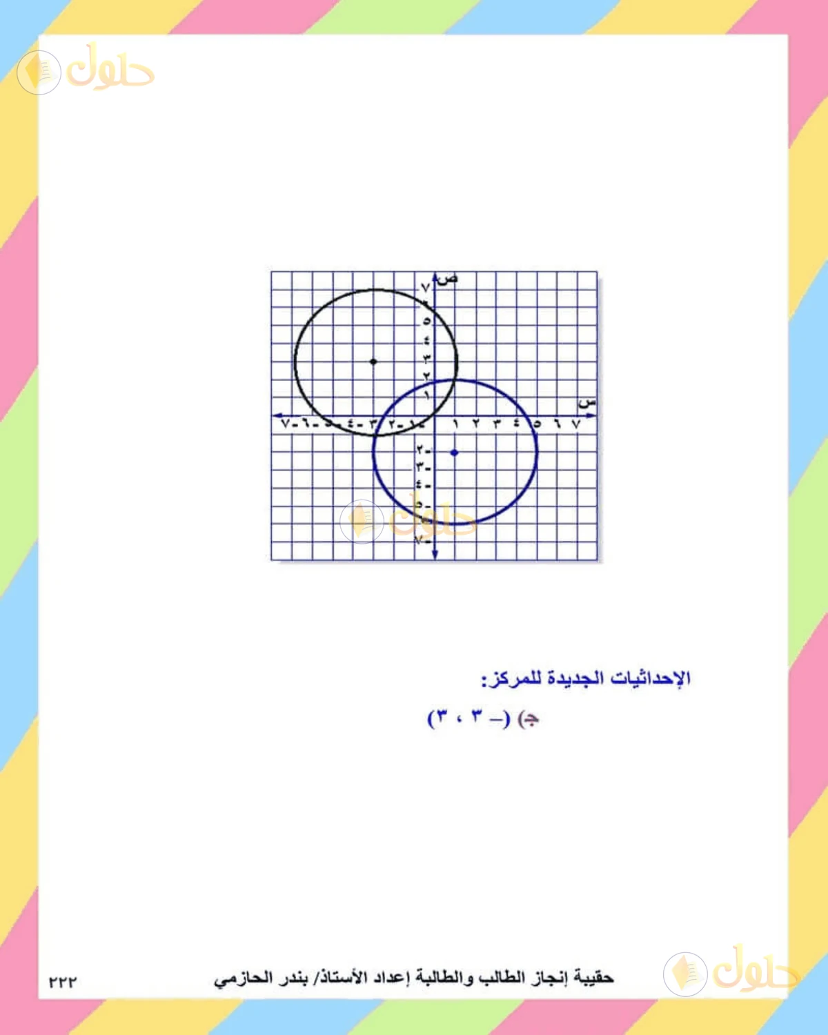 حل الرياضيات للصف الثاني المتوسط صفحة 222 - الجزء 7