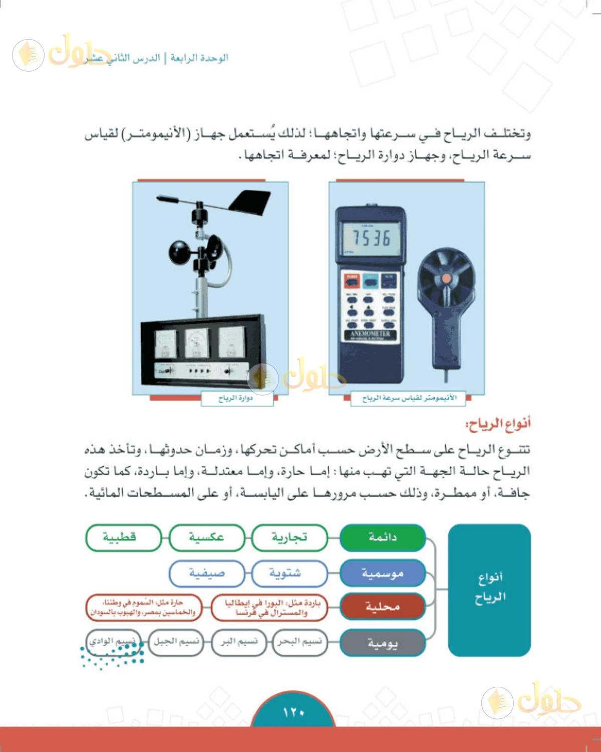 حل الدراسات الاجتماعية للصف الثاني المتوسط صفحة 120