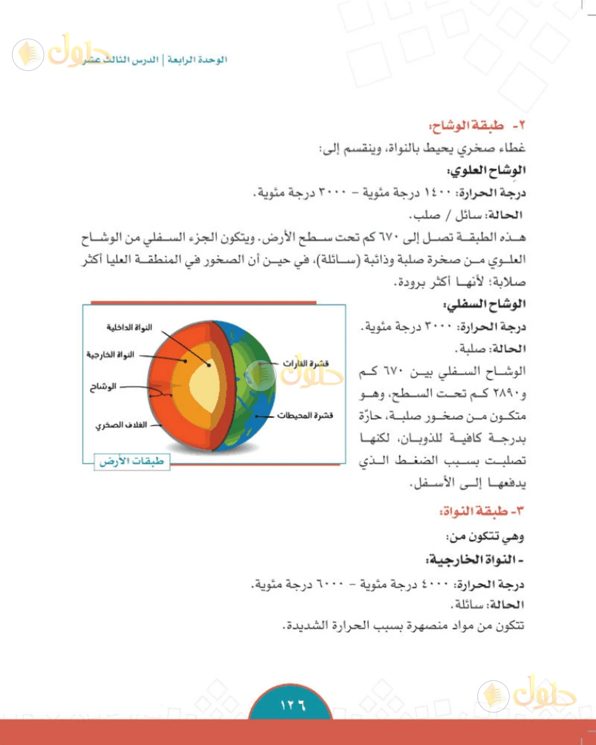 حل الدراسات الاجتماعية للصف الثاني المتوسط صفحة 126