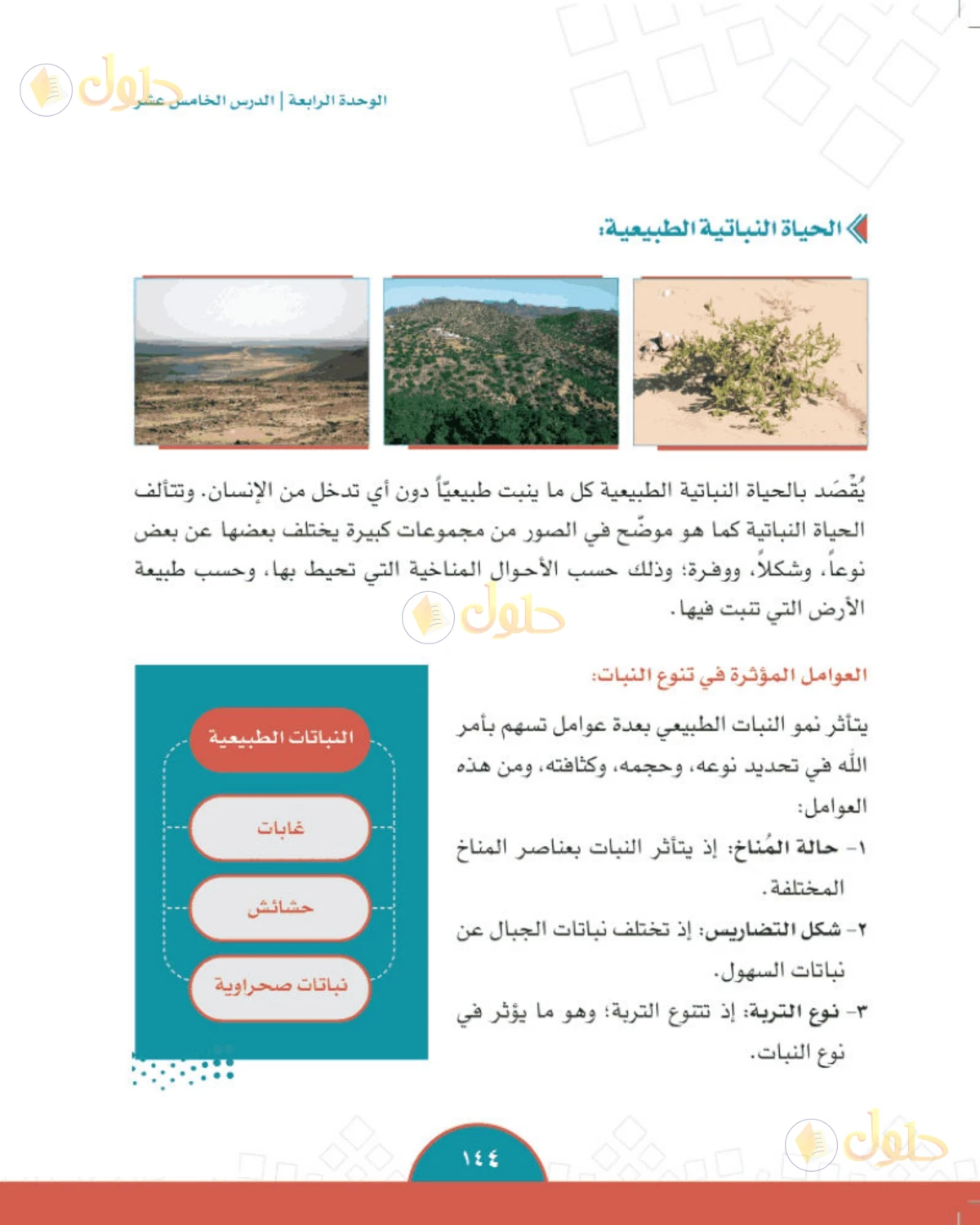 حل الدراسات الاجتماعية للصف الثاني المتوسط صفحة 144