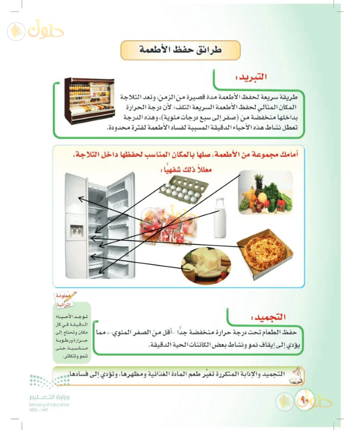 حل المهارات الحياتية والأسرية للصف الثالث المتوسط صفحة 90